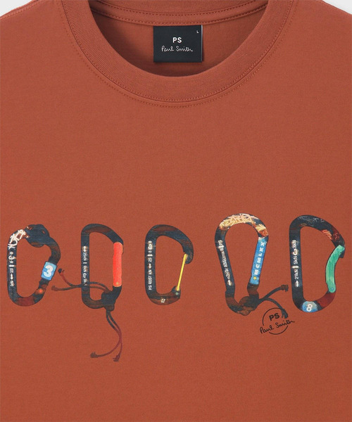 PS Paul Smith tシャツ カラビナグラフィック 半袖Tシャツ / 162554