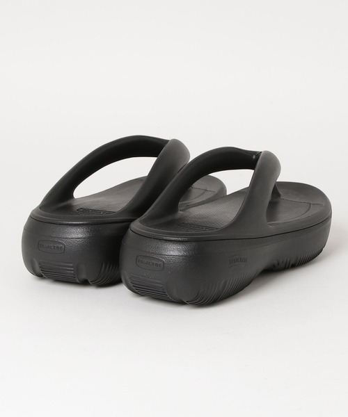 「TAW&TOE」 ビーチサンダル XX-SMALL ブラック レディース_画像9