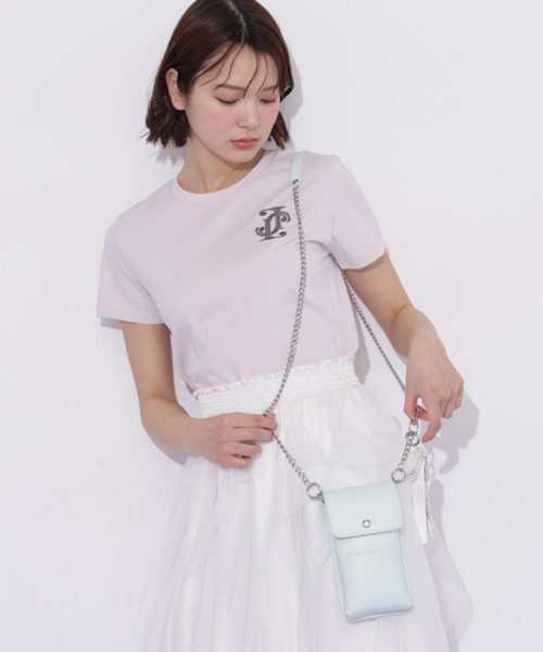 専用出品ジルバイジルスチュアート minnieラタンポシェット ホワイト JILL by JILLSTUART - 専用出品ジルバイジルスチュアート minnieラタン