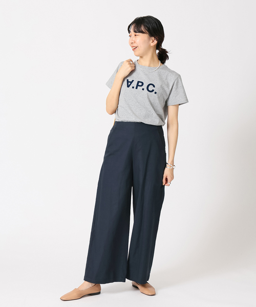 「IENA」 パンツ 36 パープル レディースの画像