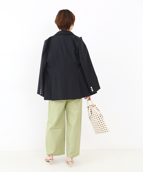 「IENA」 パンツ 36 パープル レディースの画像