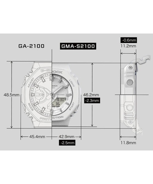 「G-SHOCK」 デジタル腕時計 FREE ブラック×グリーン レディース_画像2