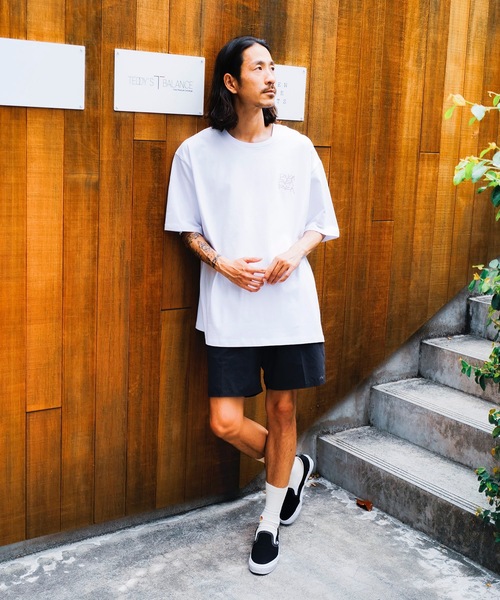 「RVCA」 半袖Tシャツ MEDIUM ブラック メンズ_画像2