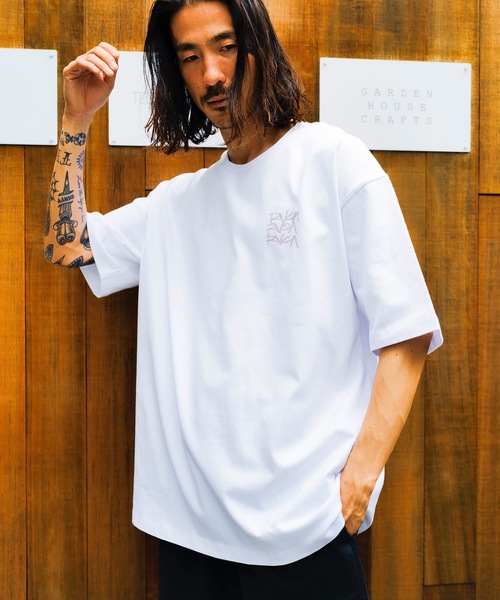 「RVCA」 半袖Tシャツ MEDIUM ブラック メンズ_画像5