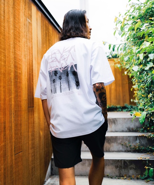 「RVCA」 半袖Tシャツ MEDIUM ブラック メンズ_画像6