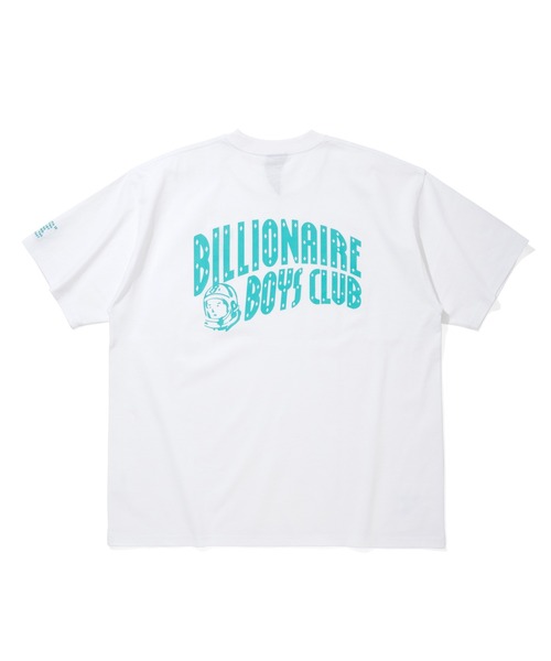 「BILLIONAIRE BOYS CLUB」 半袖Tシャツ X-LARGE ホワイト×ブルー メンズ_画像2