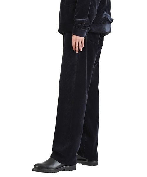 ワイドパンツ パンツ SEVEN BY SEVEN / セブンバイセブン：CORDUROY WIDE PANTS：800-5240050「AST」の画像