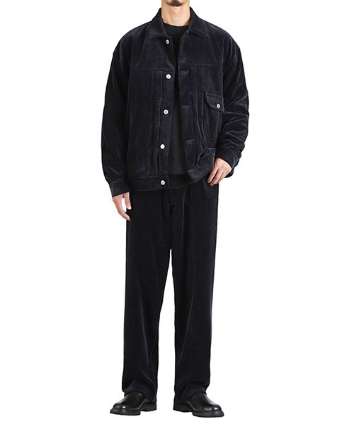 ワイドパンツ パンツ SEVEN BY SEVEN / セブンバイセブン：CORDUROY WIDE PANTS：800-5240050「AST」の画像