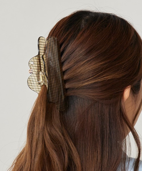 TRESSE（トレス） ヘアクリップ neige big clip ヘアクリップ リボン