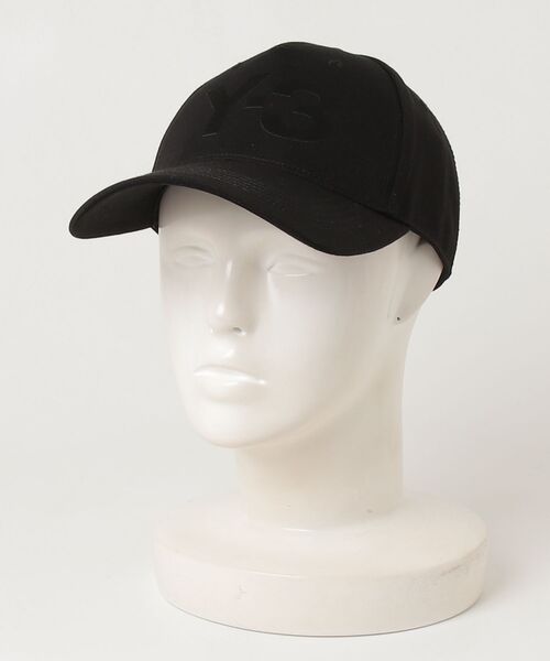 Y-3 「Y-3」 キャップ SMALL ブラック×ブラック メンズ : ZOZOTOWN 