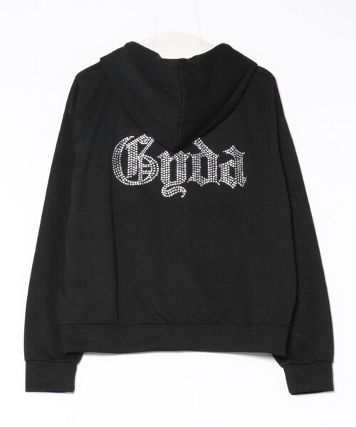 GYDA（ジェイダ） ジップアップパーカー FREE ライトグレー レディース
