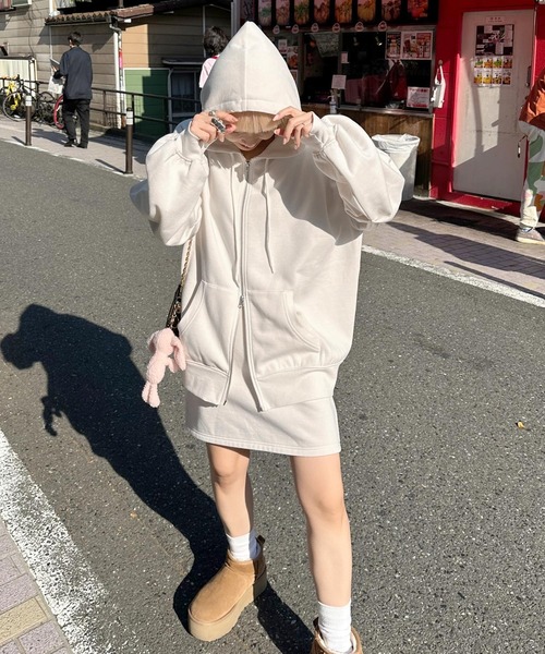 「Alley by w closet」 セットアップ FREE グレー レディース_画像5