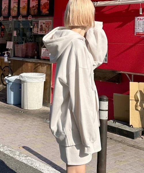 「Alley by w closet」 セットアップ FREE グレー レディース_画像6