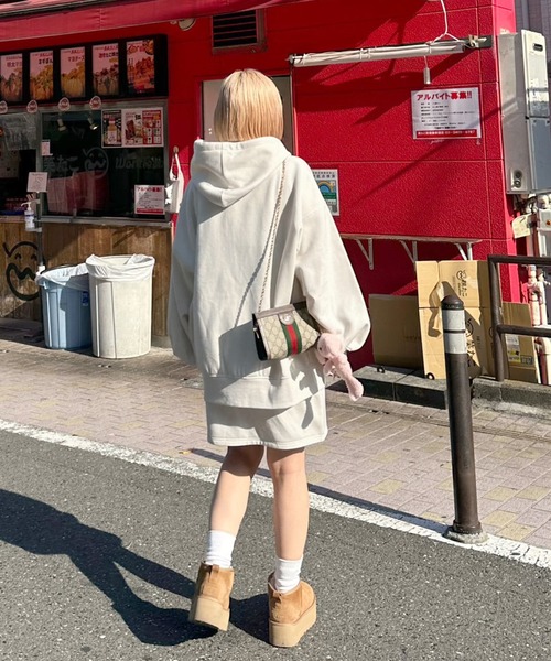 「Alley by w closet」 セットアップ FREE グレー レディース_画像7