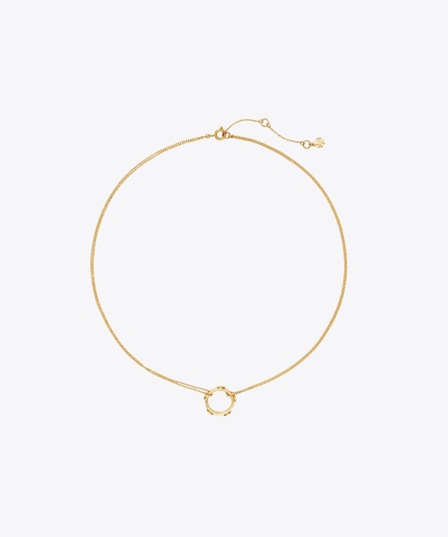 TORY BURCH（トリーバーチ） ネックレス アイコン スタッズ サークル 