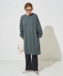 「FREAKS STORE」 長袖ワンピース ...の詳細画像1
