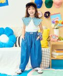 tシャツ 「リンク」衿デザインノースリーブトッ...の詳細画像4