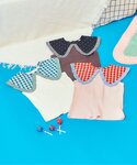 tシャツ 「リンク」衿デザインノースリーブトッ...の詳細画像1