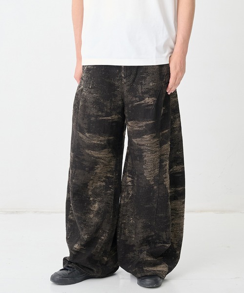 TAG（PORTER） ワイドパンツ ジーンズ 「TAAKK/ターク」DENIM CURVED