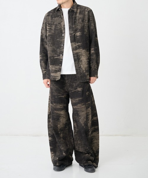 TAG（PORTER） ワイドパンツ ジーンズ 「TAAKK/ターク」DENIM CURVED
