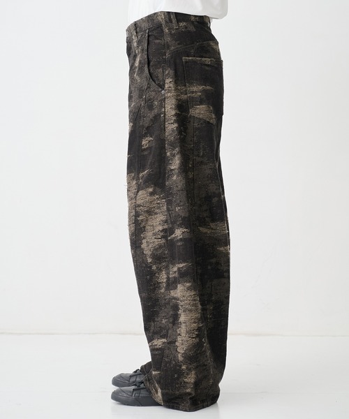 TAG（PORTER） ワイドパンツ ジーンズ 「TAAKK/ターク」DENIM CURVED