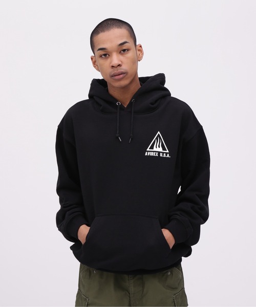 AVIREX（アヴィレックス） パーカー 「WEB＆DEPOT限定」BLACK SCORPION