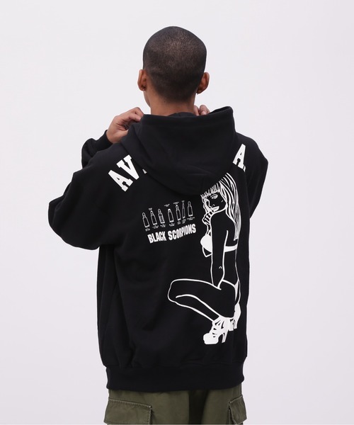 AVIREX（アヴィレックス） パーカー 「WEB＆DEPOT限定」BLACK SCORPION