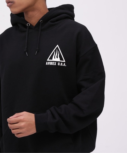 AVIREX（アヴィレックス） パーカー 「WEB＆DEPOT限定」BLACK SCORPION