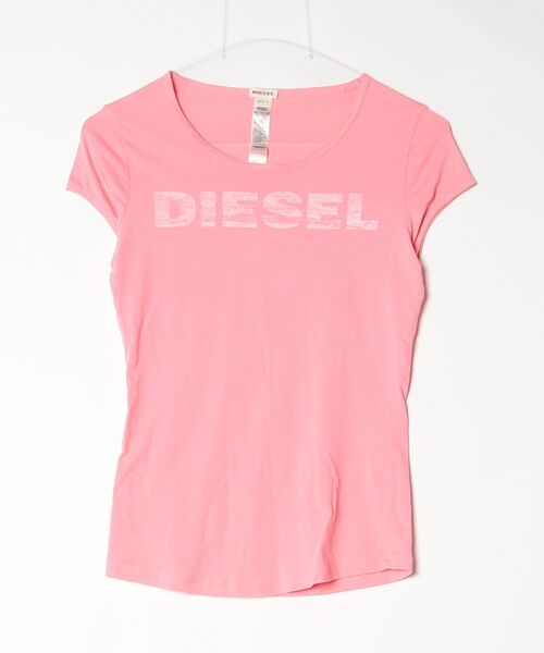 ぇ*♡様 ★極美品★正規品★DIESEL 半袖ピンクロゴTシャツサイズS DIESEL（ディーゼル） 半袖Tシャツ S ピンク レディース : ZOZOTOWN