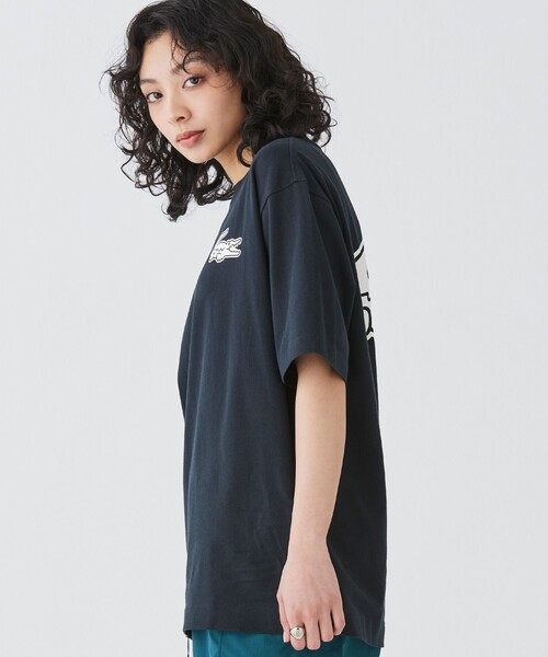 「LACOSTE」 半袖Tシャツ 4 ブラック メンズ_画像8