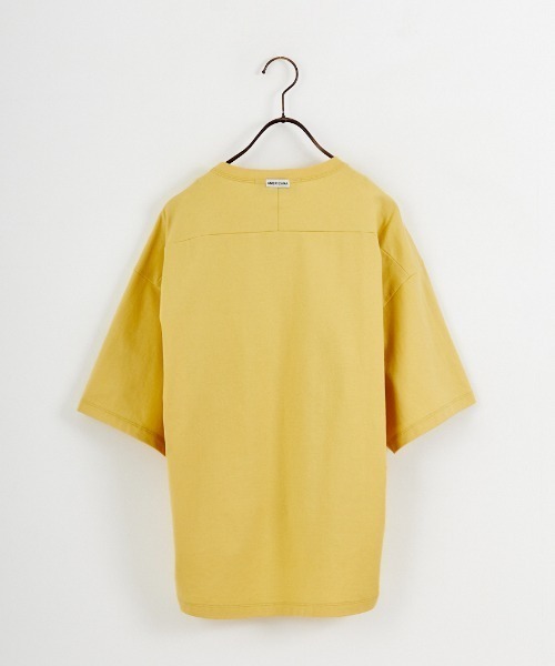 「AMERICANA」 半袖Tシャツ ONE SIZE イエロー レディース_画像5