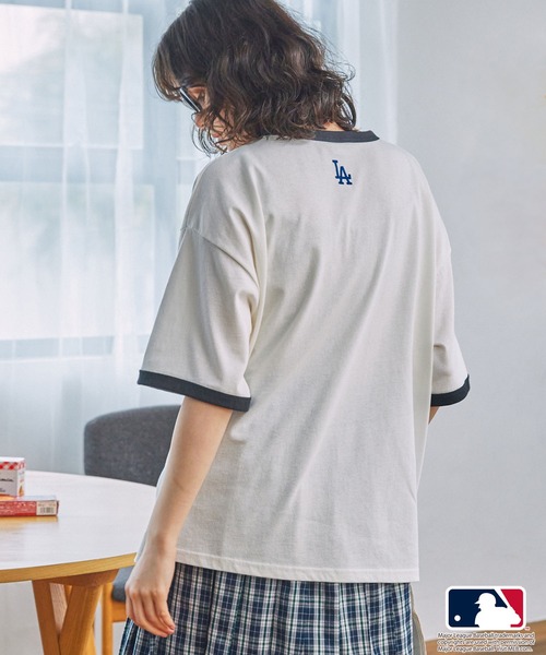 「PEANUTS」 半袖Tシャツ FREE チャコールグレー レディース_画像8