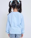 tシャツ くもモチーフグラデーションロンT キ...の詳細画像1