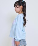 tシャツ くもモチーフグラデーションロンT キ...の詳細画像2