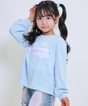 tシャツ くもモチーフグラデーションロンT キ...の詳細画像4