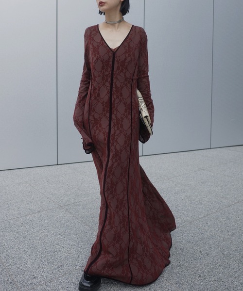 Ameri（アメリ） ドレス SHEER FLOCKY MERMAID DRESS : ZOZOTOWN Yahoo