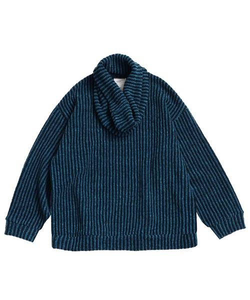 SHAREEF（シャリーフ） tシャツ MOLE STRIPE P/O (REMOVABLE NECK