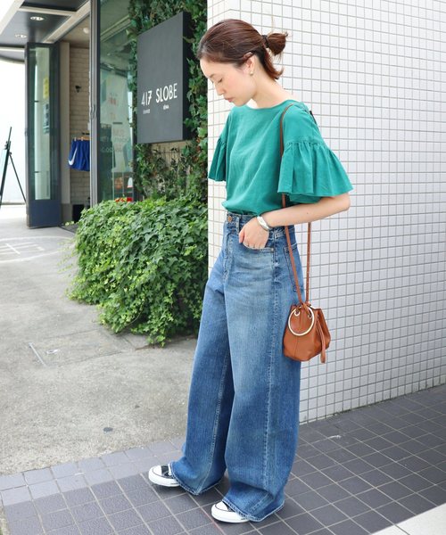 SLOBE IENA（スローブイエナ） シャツ ブラウス リネンボートネック