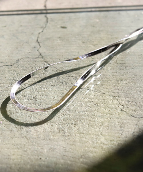 数量限定人気 ネックレス silver925 simple flat necklace/シンプルフラットネックレス(チョーカー) 4 ZOZOTOWN PayPayモール店 - 通販 - PayPayモール 好評