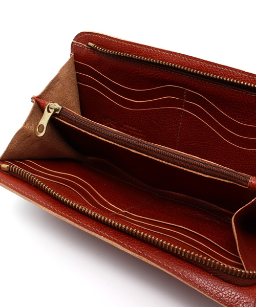 長財布 財布 IL BISONTE / ORIGINAL LEATHER / ロングウォレット レディース メンズの画像
