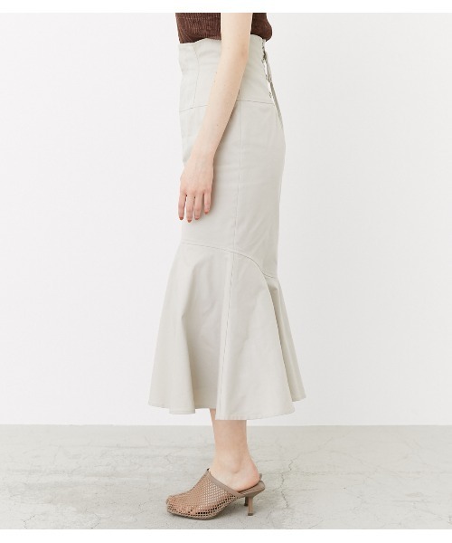 rienda スカート バックレースアップマーメイドスカート : ZOZOTOWN  