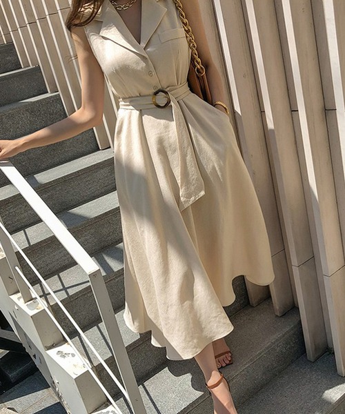 ワンピース ウエストベルトシャツワンピース Zozotown Paypayモール店 通販 Paypayモール