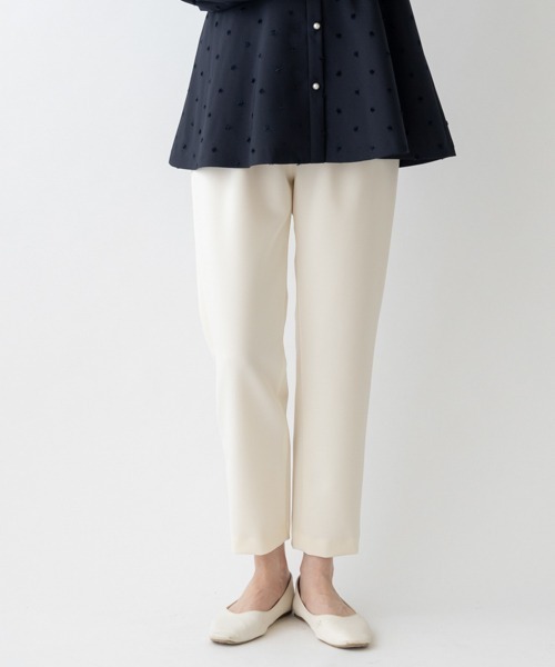 【ｋｕｒｕｍｉさま専用】von sono パンツ Sono スラックス パンツ 「SONO NAVY/ソーノネイビー」-MumMum
