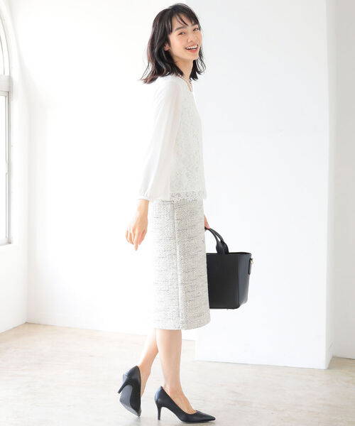 超特価新品 スカート スカート 22MO ZOZOTOWN PayPayモール店 - 通販 - PayPayモール B:MING by BEAMS / ツイード タイト 安い即納