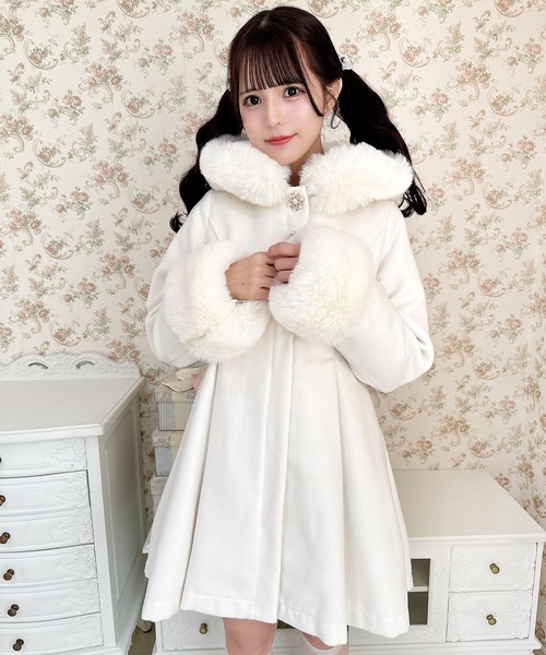 ROJITA コート アウター 「あざと可愛い」バックリボン