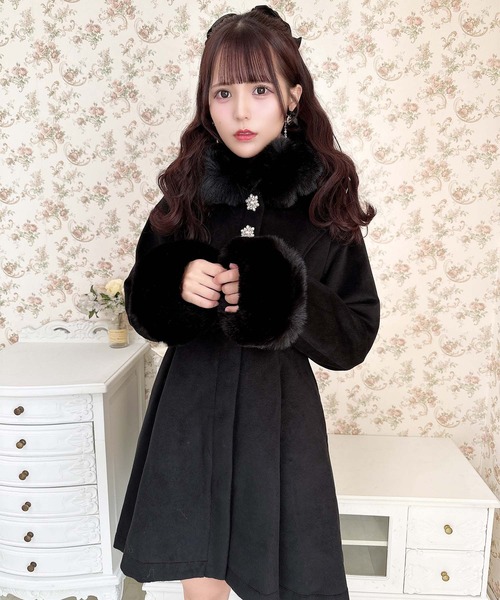 格安saleスタ ROJITA コート 「あざと可愛い」バックリボン アウター ジャケット・アウター