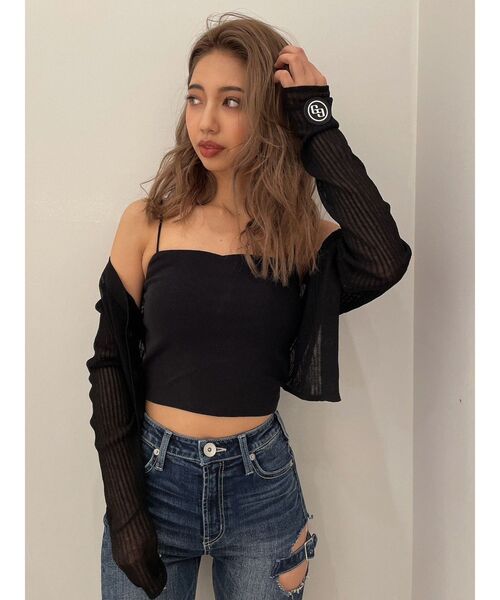GYDA タンクトップ シンプルベアビスチェ : ZOZOTOWN Yahoo!店