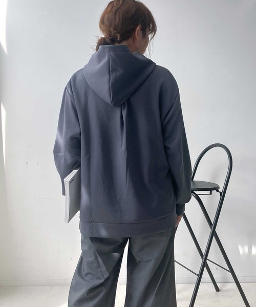 STONE  ブルーグレー パーカー Stone Island Fleece Hoodie in Blue | SVD USA