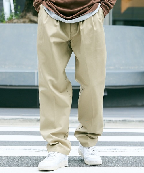 ロンハーマンDickies ベージュ チノパン ストレート 楽天市場】Dickies STRETCH ANKLE EASY PANTS ARMY CHINO(AC