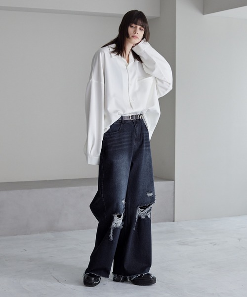 cussil ジーンズ 「cussil/クシル」「11.5oz」ルーズシルエット
